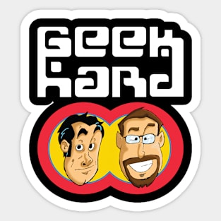 Geek Hard Logo Sticker